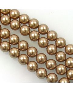 Swarovski® Crystal Pearls 10mm Bronze - Pack of Ten